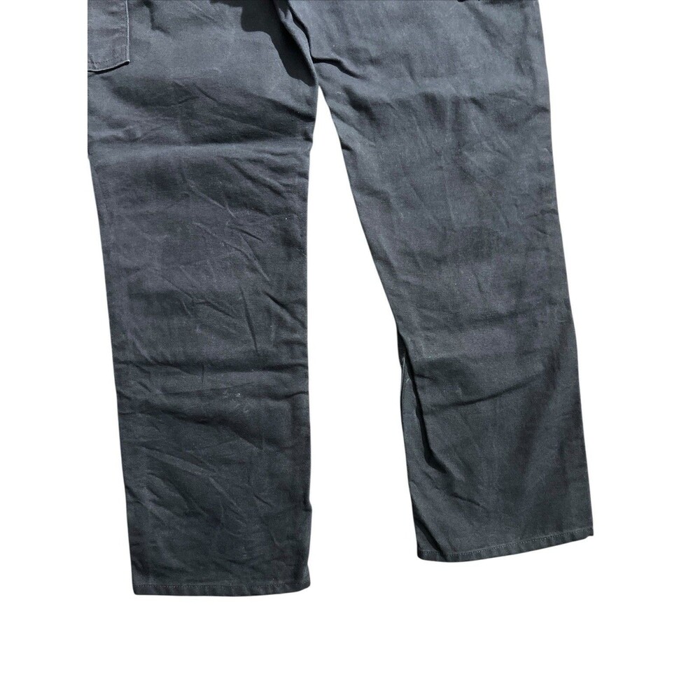Carhartt B01 BLK Double Knee Double Front Work Wear Pants Loose Fit 33 X 34 - Picture 6 of 8